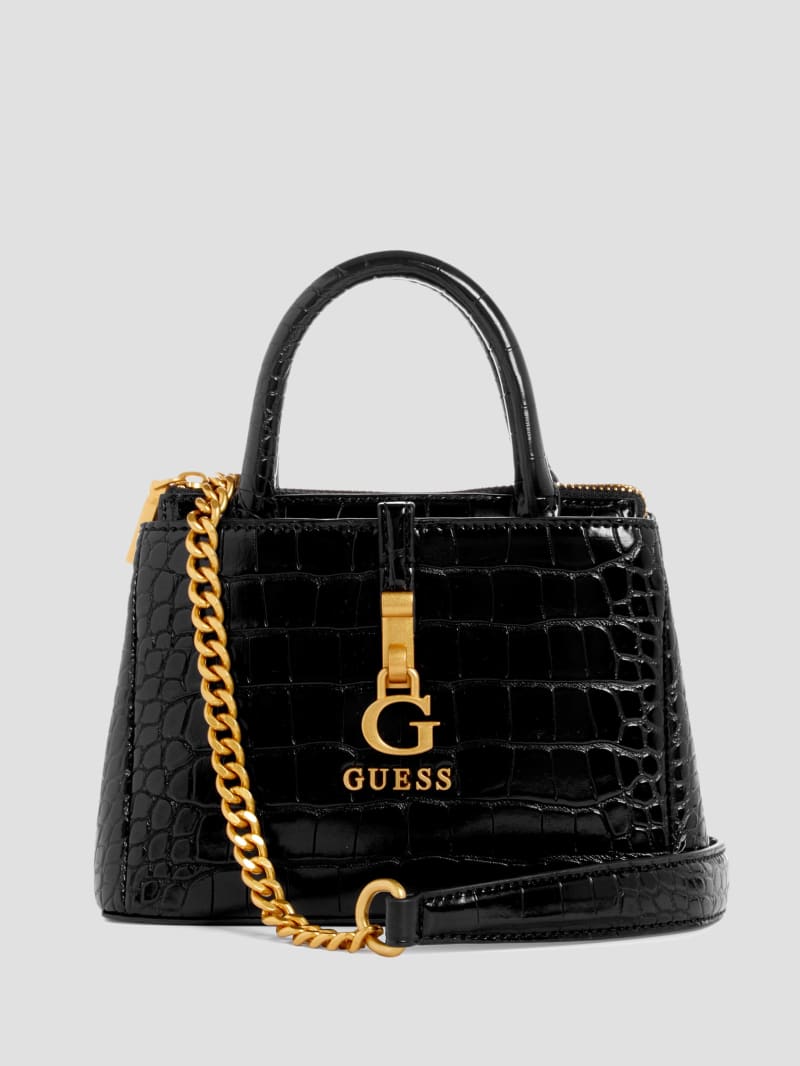Guess G James Mini Satchel - Black Guess G James Mini Satchel - Black