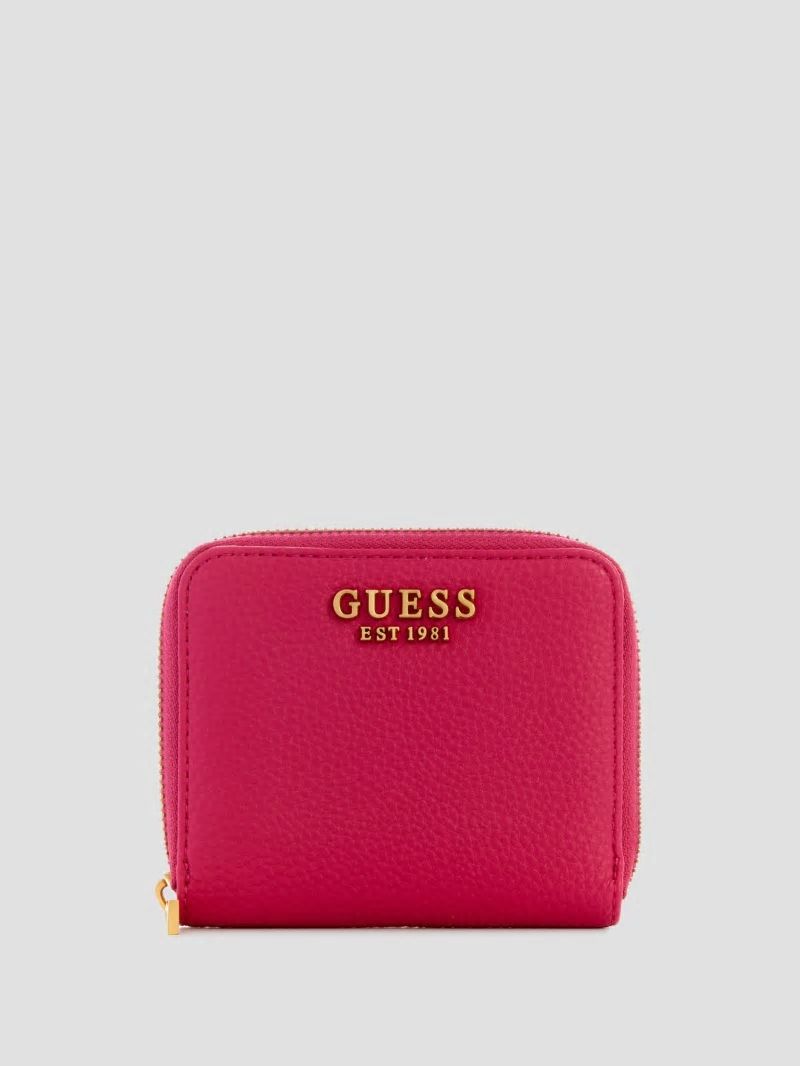 Guess Laryn Small Zip-Around Wallet - Fuchsia Guess Laryn Small Zip-Around Wallet - Fuchsia