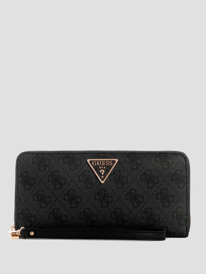 Guess Laurel Large Zip-Around Wallet - Cloud Wash Guess Laurel Large Zip-Around Wallet - Cloud Wash