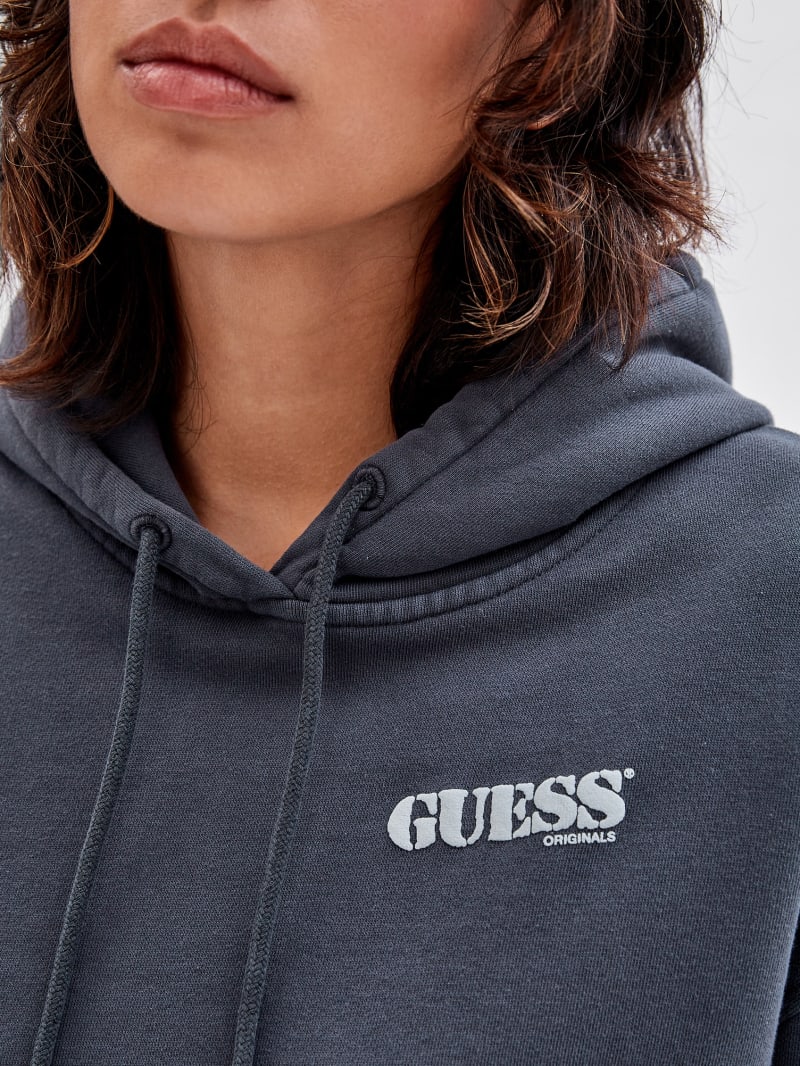 Guess GUESS Originals x Batman Cropped Hoodie - Jet Black Multi