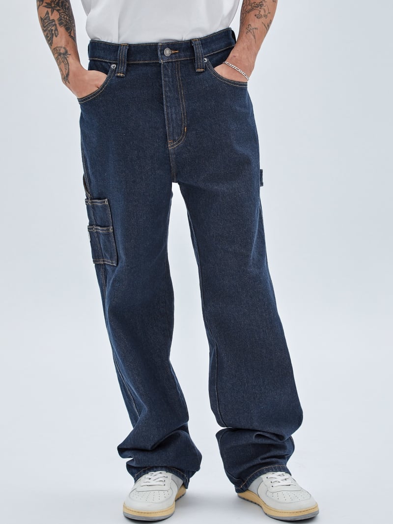 Guess GUESS Originals Kit Carpenter Jeans - Go Dark Rinse Wash Guess GUESS Originals Kit Carpenter Jeans - Go Dark Rinse Wash