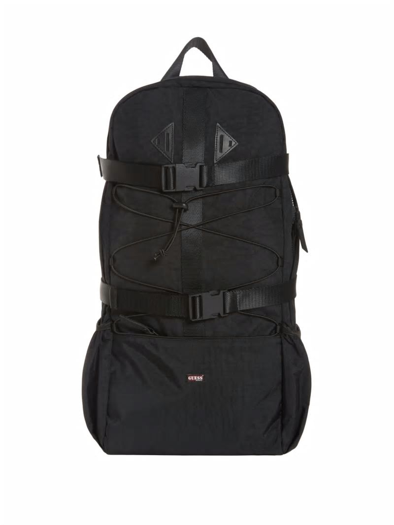 Guess GUESS Originals Nylon Sports Backpack - Washed Out Black Multi Guess GUESS Originals Nylon Sports Backpack - Washed Out Black Multi