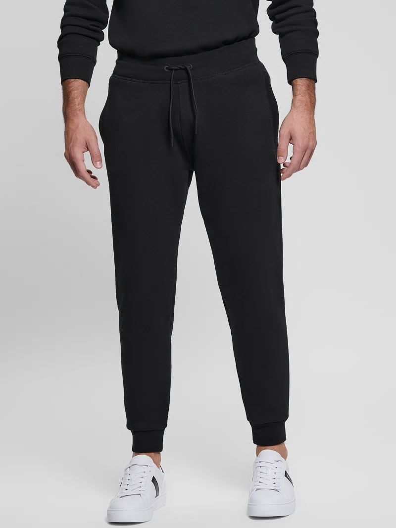 Guess Eco Aldwin Logo Pants - Black Guess Eco Aldwin Logo Pants - Black