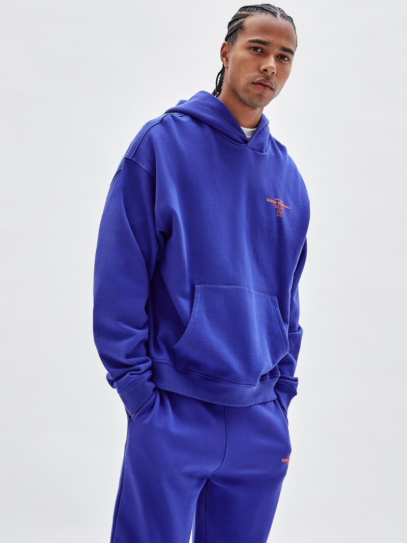 Guess GUESS Originals Hoodie - Hybrid Blue Guess GUESS Originals Hoodie - Hybrid Blue