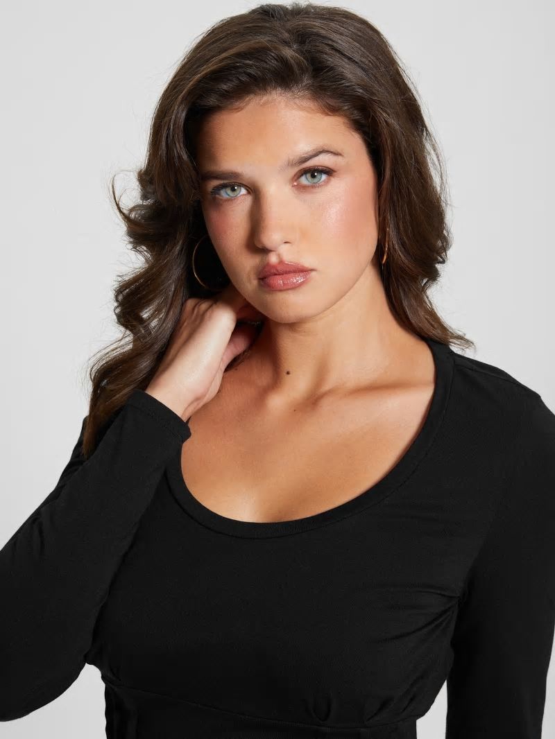 Guess Karmen Corset Tee - Black